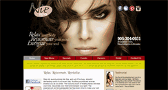 Desktop Screenshot of niespa.com